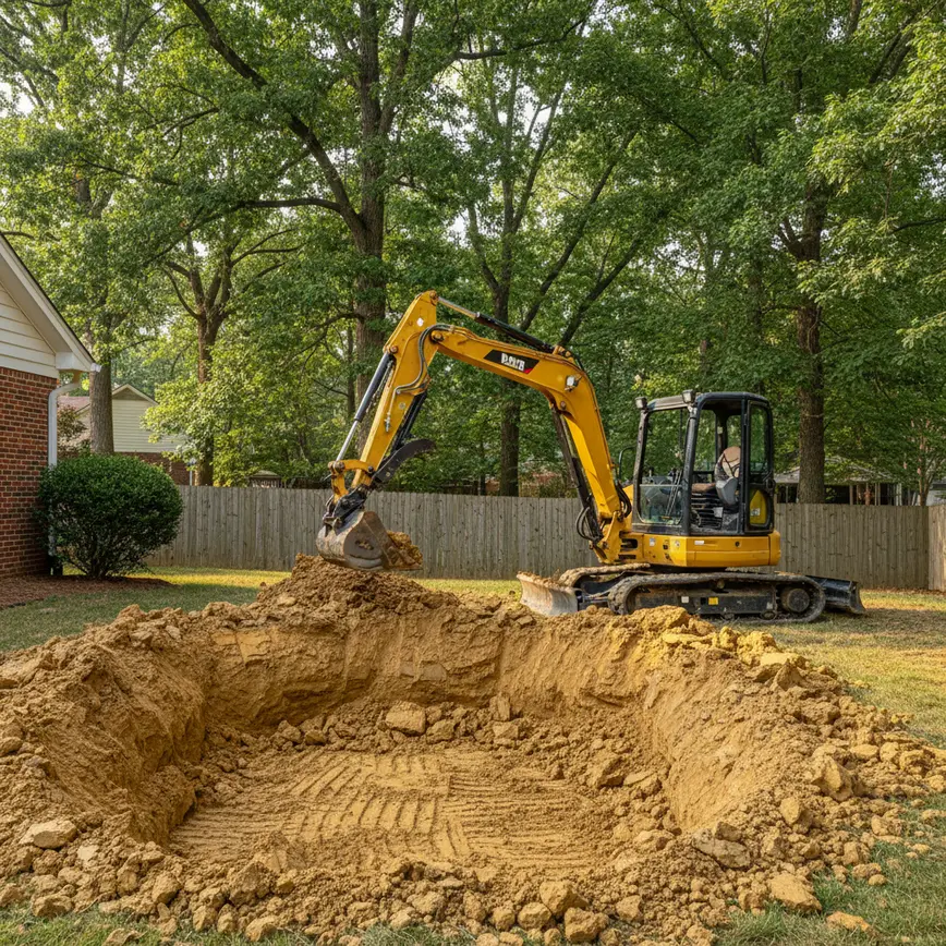 Pond Excavation Upper Arlington OH — Heavy Clay Soil Solutions | Fortress Level