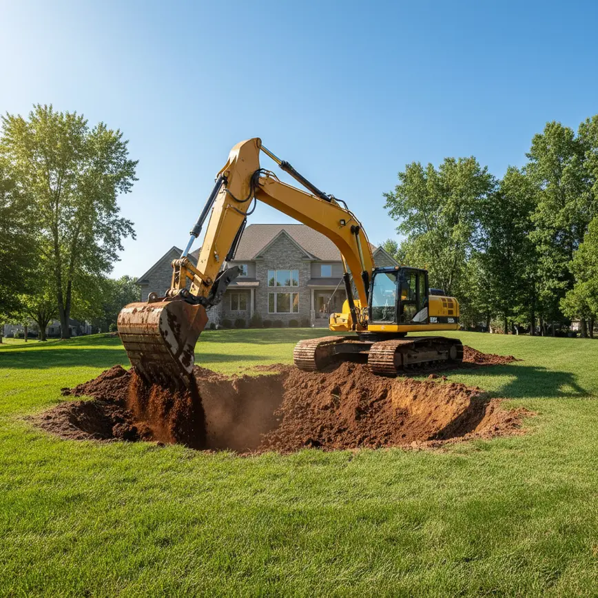 Need Excavation in Heath, Ohio for Your Lot or Commercial Site? 2 Central Ohio land clearing by Fortress Level Construction