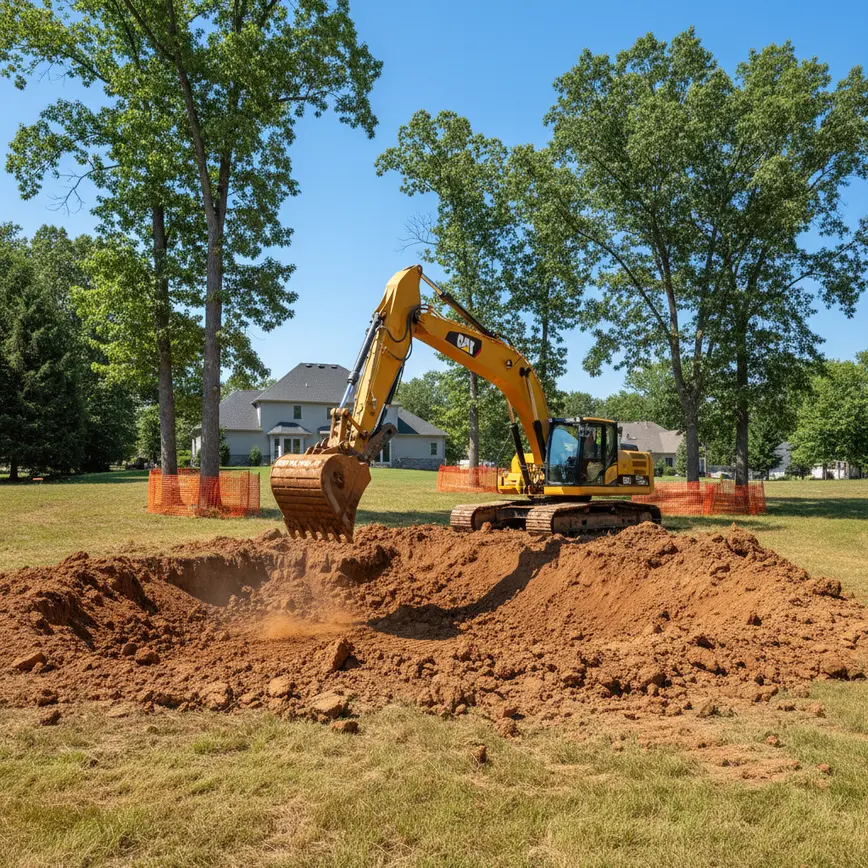 Pond Excavation Worthington OH — Clay Loam Terrain Challenges | Fortress Level