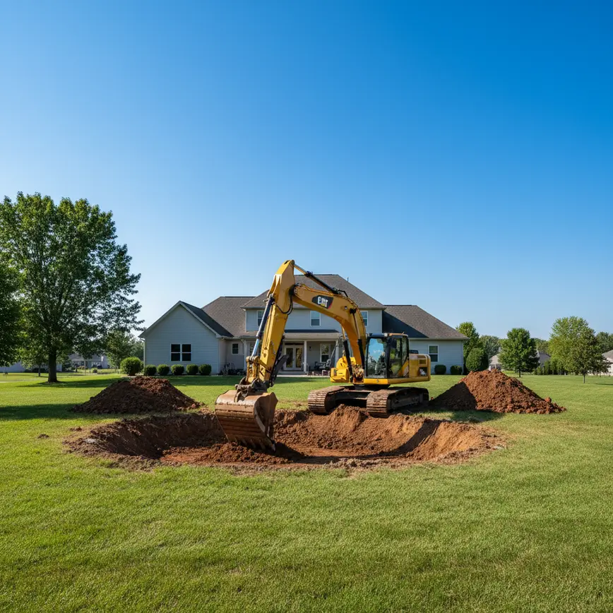 What makes excavation in Amanda, Ohio unique for farmland and rural lots? 2 Central Ohio land clearing by Fortress Level Construction