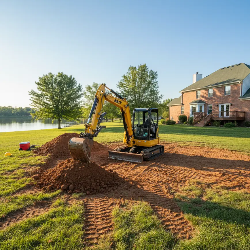 What makes excavation in Powell, Ohio different from other Central Ohio areas? 2 Central Ohio land clearing by Fortress Level Construction