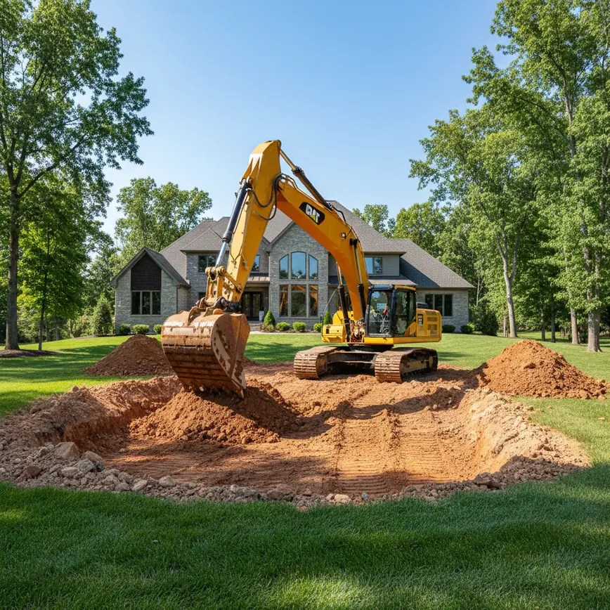 Pond Excavation Orange Township OH — Clay Soil Challenges | Fortress Level