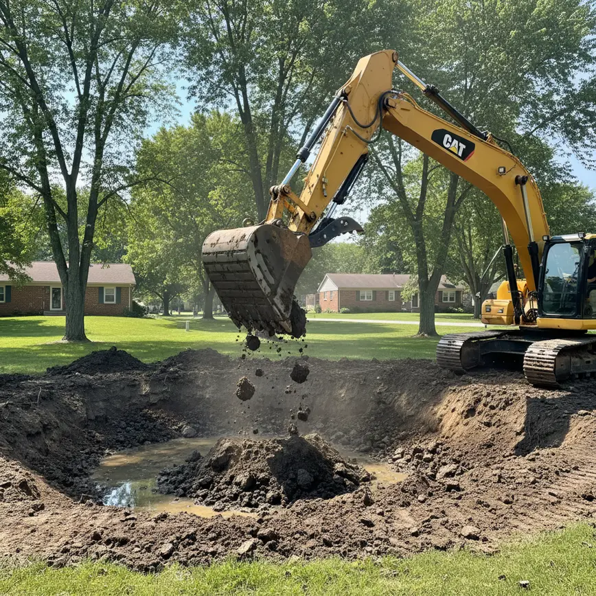 What is the difference between trenching and excavation in Central Ohio? 2 Central Ohio land clearing by Fortress Level Construction