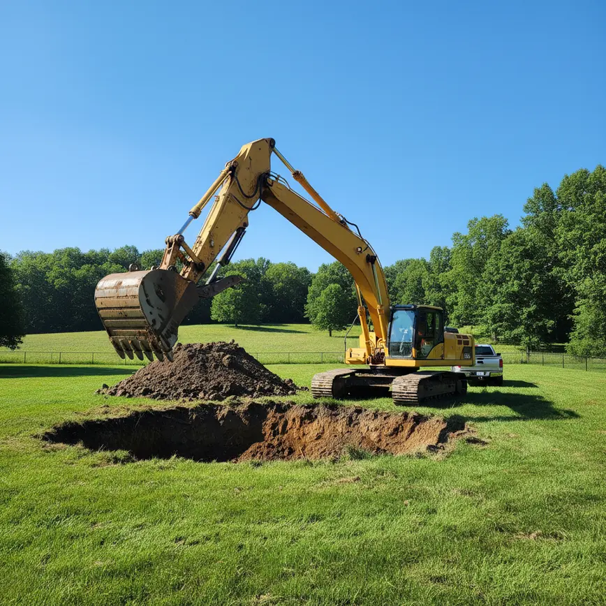 Central Ohio land clearing by Fortress Level Construction