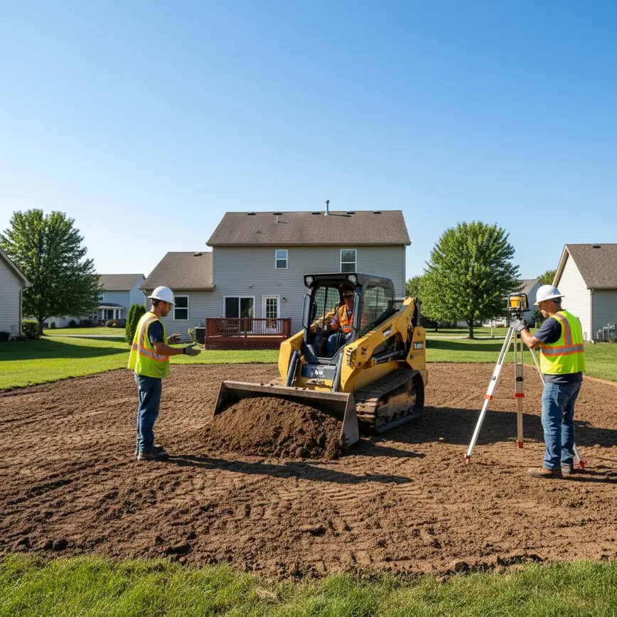 Land Leveling Westerville OH — Dealing with Rolling Terrain Challenges | Fortress Level