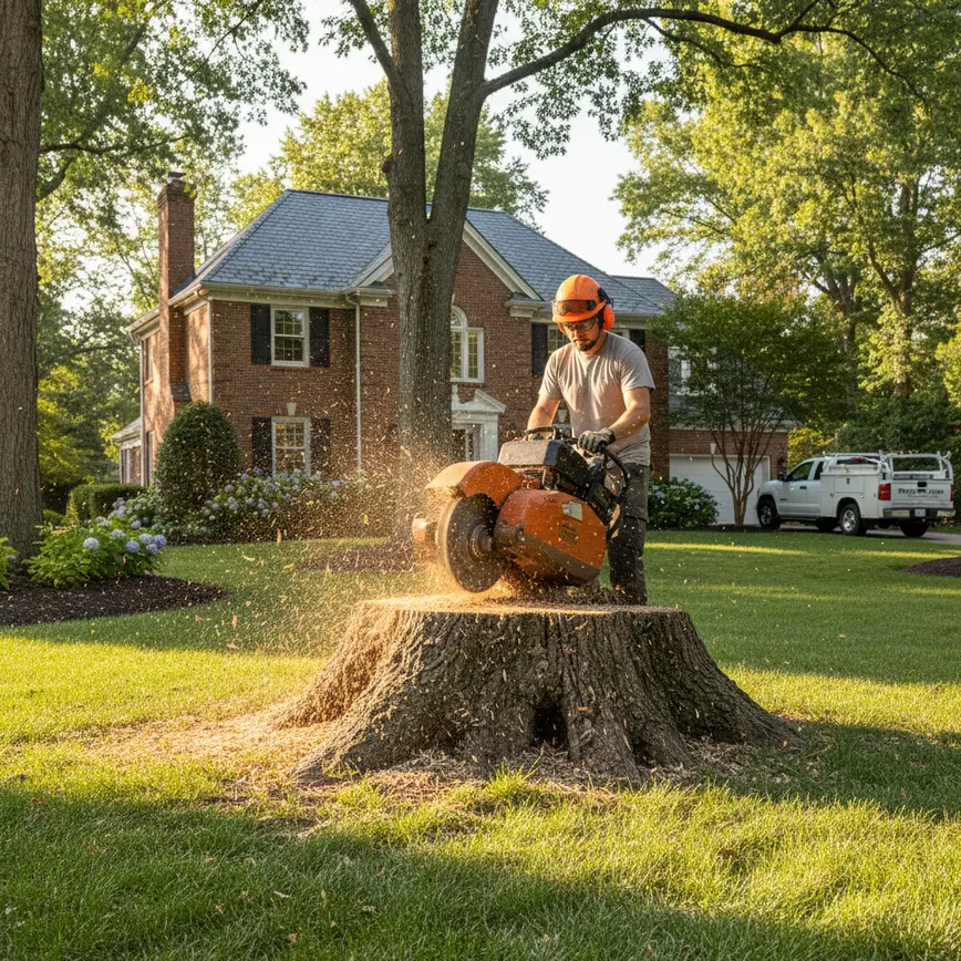 Stump Grinding Bexley OH — Navigating Mature Tree Canopies | Fortress Level