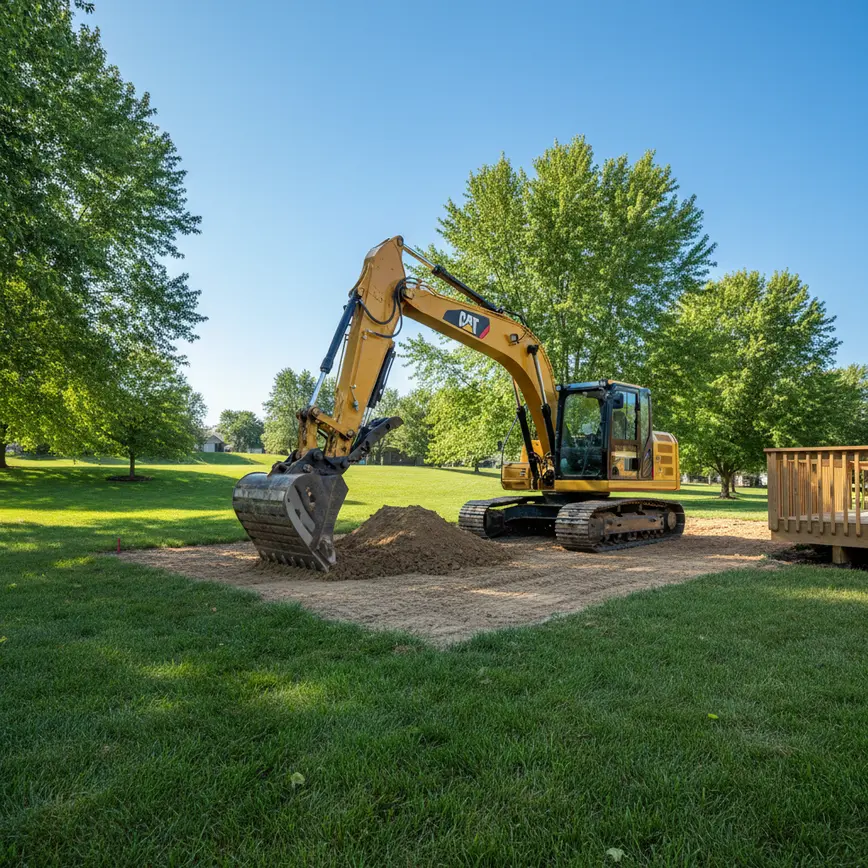 Land Leveling Pickerington OH — Gently Rolling Terrain Solutions | Fortress Level