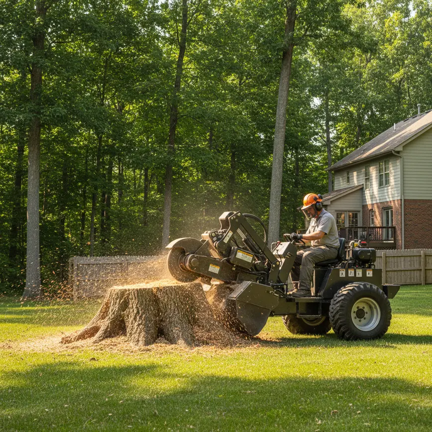 Stump Grinding Amanda OH — Tackling Dense Wooded Lots | Fortress Level