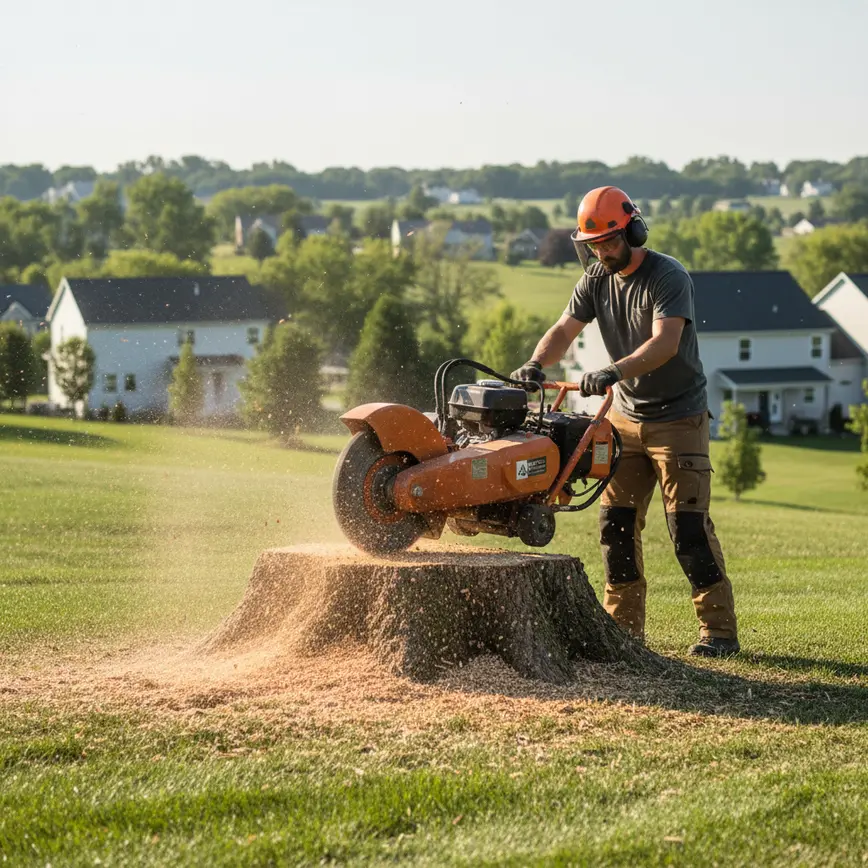 Central Ohio land clearing by Fortress Level Construction