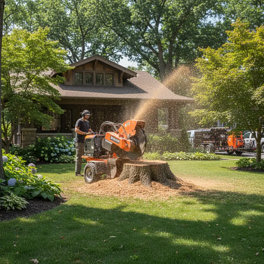Central Ohio land clearing by Fortress Level Construction