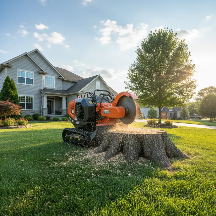 Stump Grinding Magnetic Springs OH — Expert Care for Your Unique Lots | Fortress Level