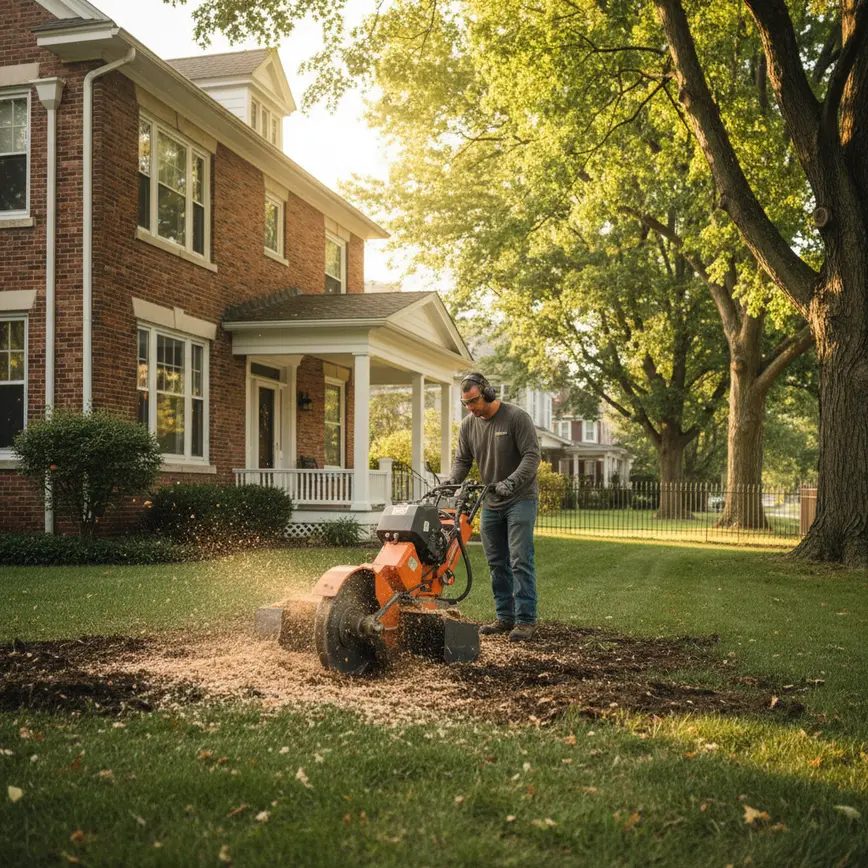 Central Ohio land clearing by Fortress Level Construction