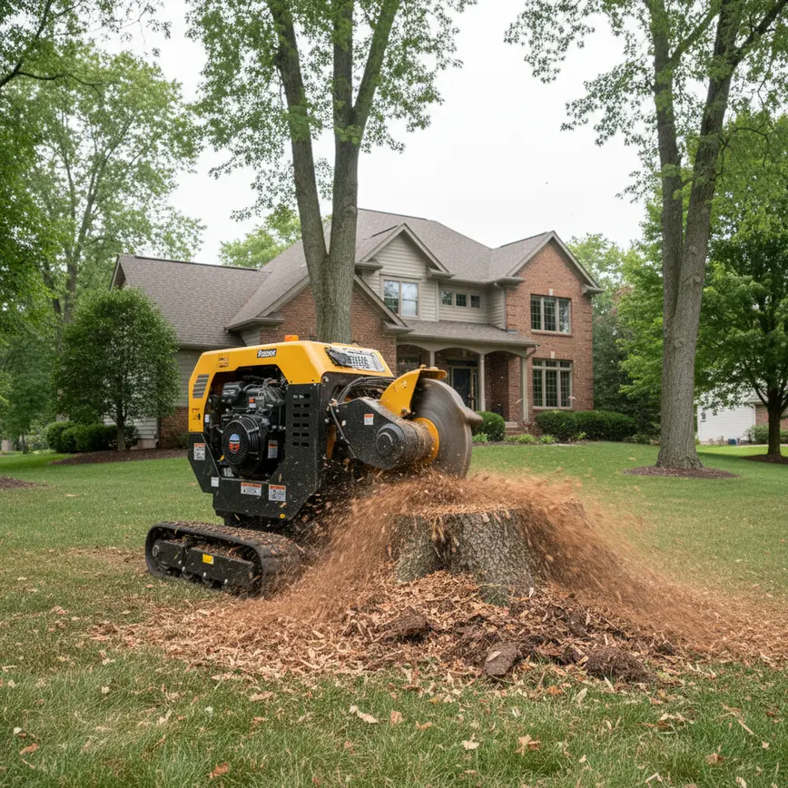 Stump Grinding Ostrander OH — Tackling Clay Soils and Tree Canopy | Fortress Level