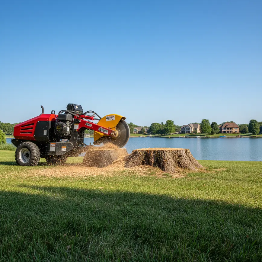 Central Ohio land clearing by Fortress Level Construction