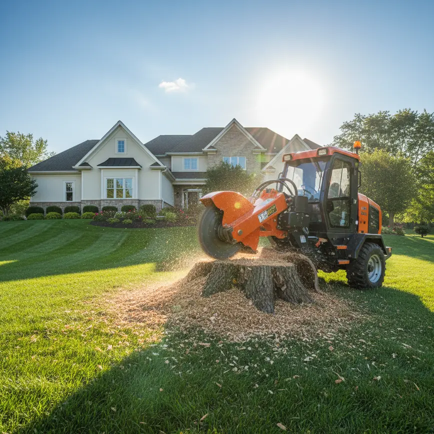 Stump Grinding Powell OH — Navigating Unique Terrain Challenges | Fortress Level
