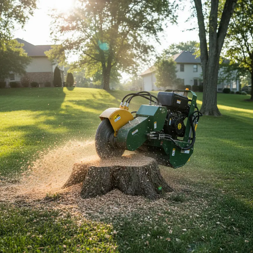 How much does stump removal cost in Central Ohio? 2 Central Ohio land clearing by Fortress Level Construction