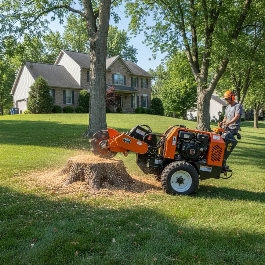 Stump Grinding Lithopolis OH — Expert Solutions for Sloped Lots | Fortress Level