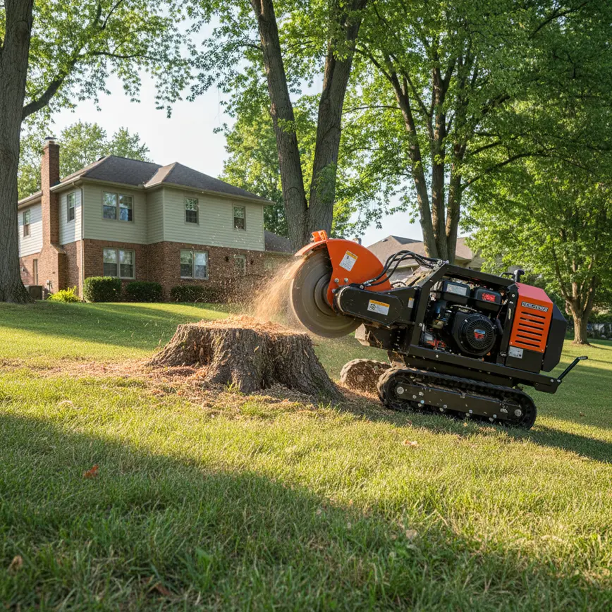 Central Ohio land clearing by Fortress Level Construction