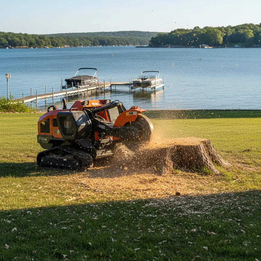 Stump Grinding Buckeye Lake OH — Navigating Lakefront Tree Challenges | Fortress Level