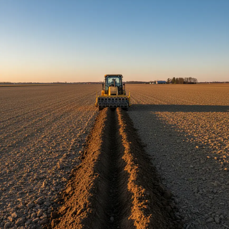 Trenching Richwood OH — Navigating Flat Agricultural Terrain | Fortress Level