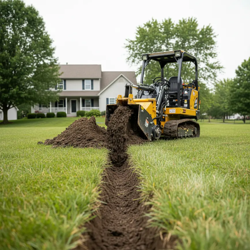 Trenching Groveport OH — Navigating Clay and Flat Terrain | Fortress Level