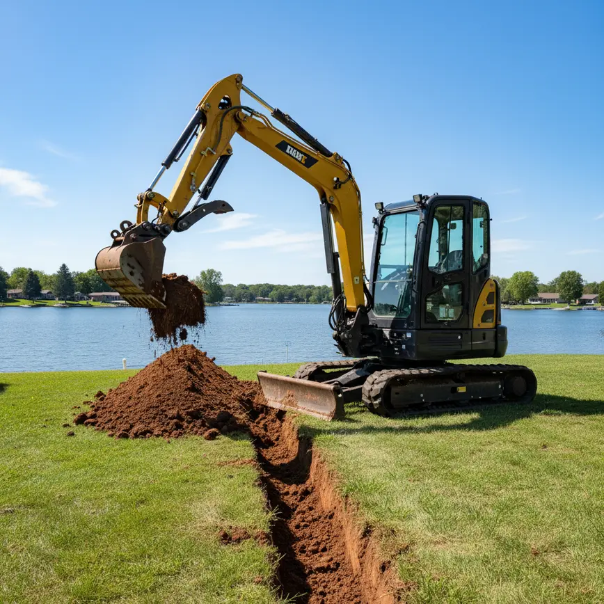 Trenching Buckeye Lake OH — Navigating the Unique Terrain | Fortress Level
