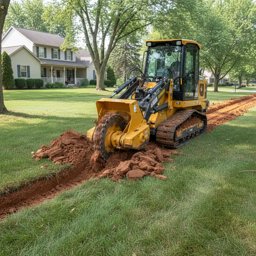 Trenching Rushville OH — Navigating Clay Soil Conditions | Fortress Level