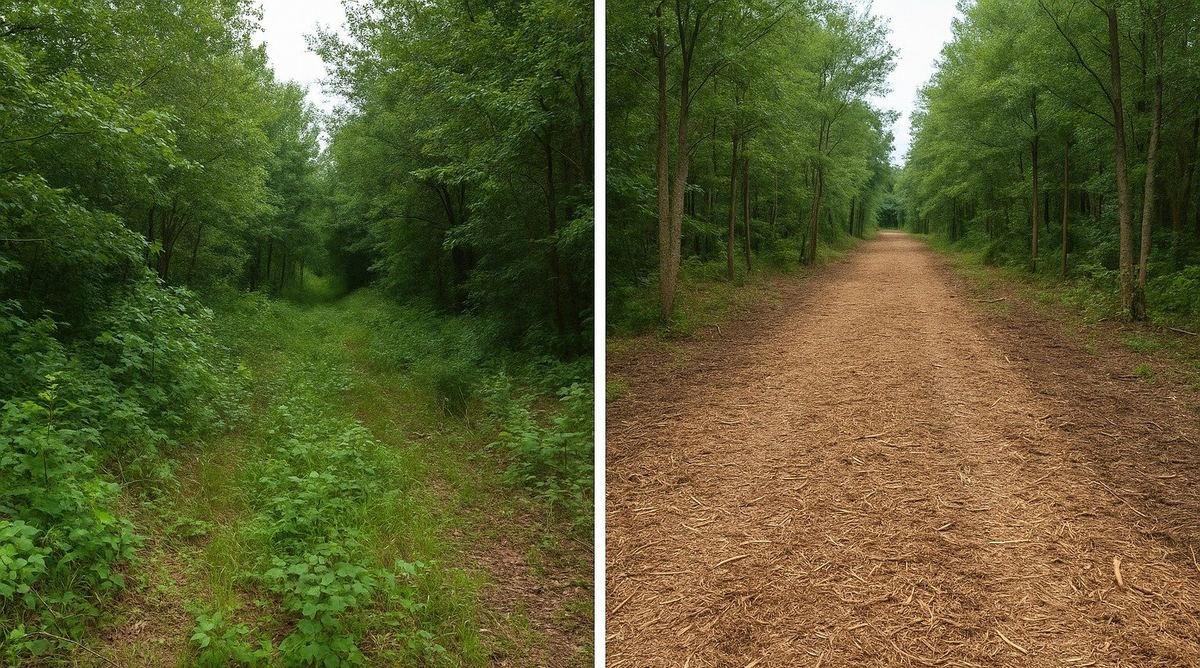 How much does excavation cost in Gahanna, OH? (2026 Guide) 4 Overgrown lot reclaimed — Gahanna, OH